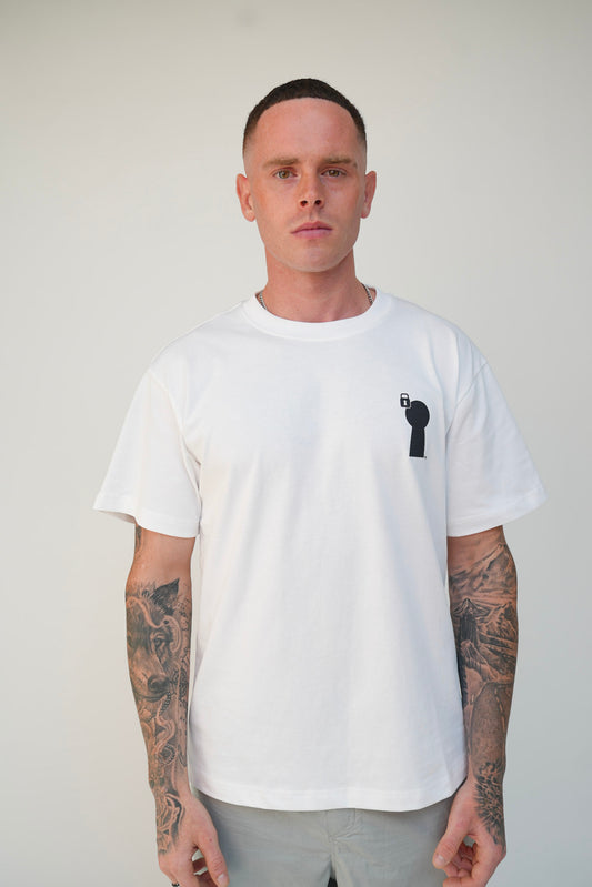 "THE WORLD IS YOURS" GRAPHIC T-SHIRT - WHITE