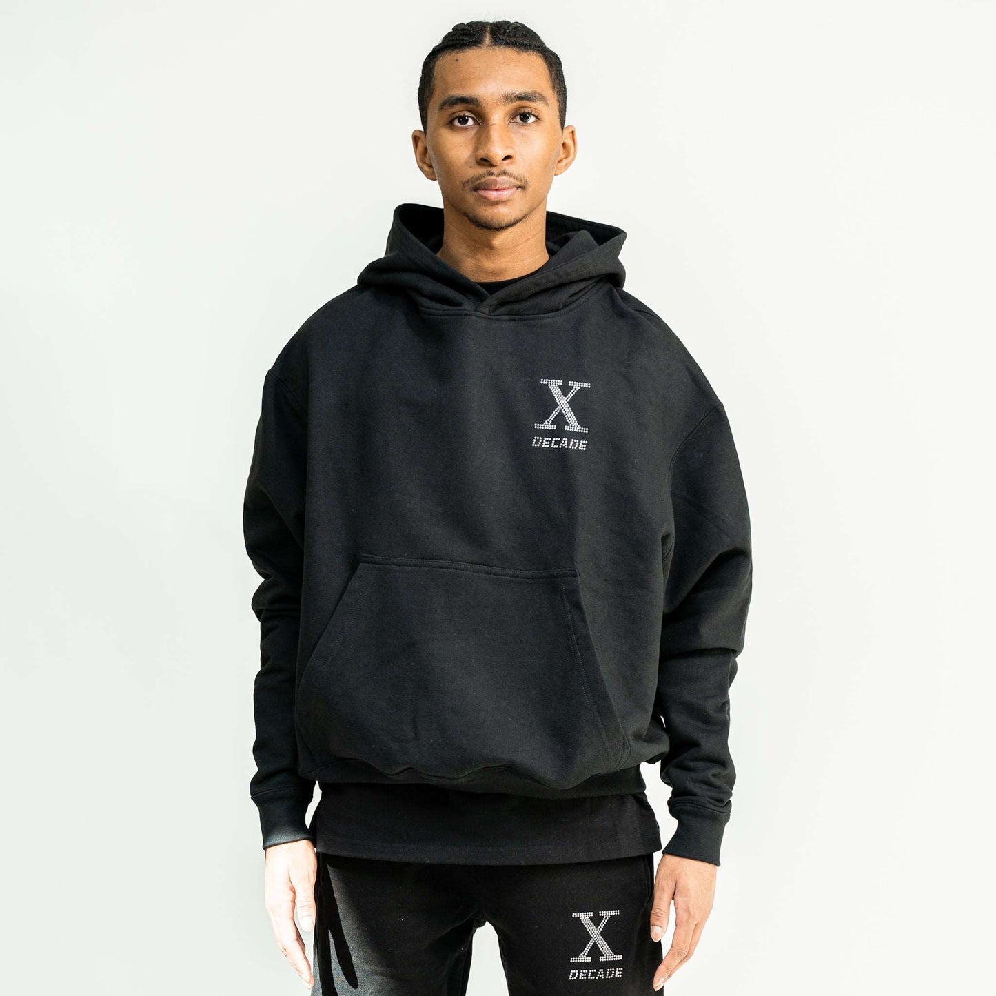 DECADE X PMD HOODIE - BLACK