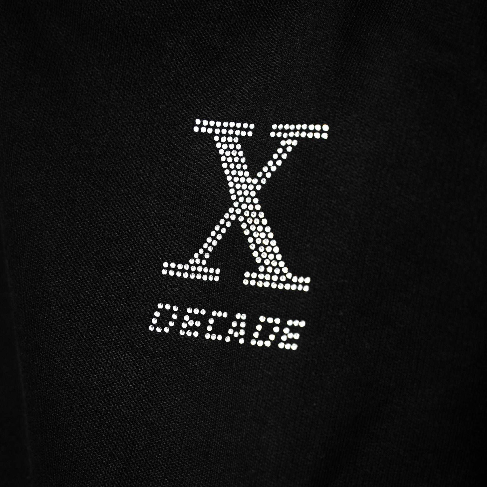 DECADE X PMD HOODIE - BLACK